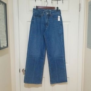 NWT! Ski hi wide leg jeans